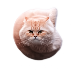 Flying Spinning Cat logo