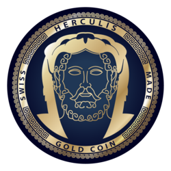 Herculis Gold Coin logo